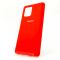 Оригинальный матовый чехол-накладка Silicone Case Samsung A31 Red