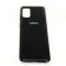 Оригинальный матовый чехол-накладка Silicone Case Samsung S10 Lite 2020 Black