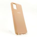 Оригинальный матовый чехол-накладка Silicone Case Samsung S10 Lite 2020 Matte Pink