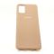 Оригинальный матовый чехол-накладка Silicone Case Samsung S10 Lite 2020 Matte Pink