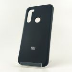 Оригинальный матовый чехол-накладка Silicone Case Xiaomi Redmi note8t Black