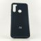 Оригинальный матовый чехол-накладка Silicone Case Xiaomi Redmi note8t Black