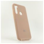 Оригинальный матовый чехол-накладка Silicone Case Xiaomi Redmi note8t Matte Pink