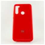 Оригинальный матовый чехол-накладка Silicone Case Xiaomi Redmi note8t Red
