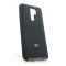 Оригинальный матовый чехол-накладка Silicone Case Xiaomi Redmi9 Black