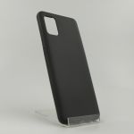 Силиконовый матовый чехол-накладка Simin Style Samsung A31 Black