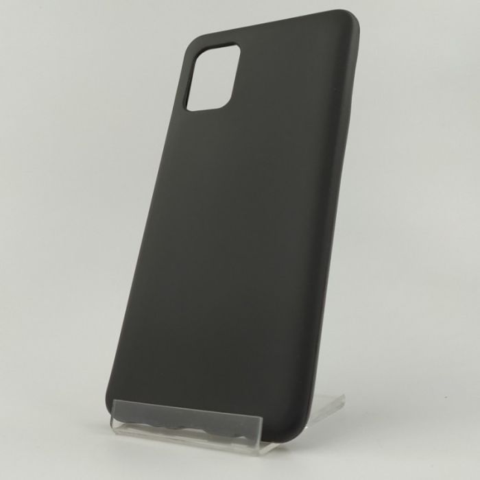 Силиконовый матовый чехол-накладка Simin Style Samsung A31 Black