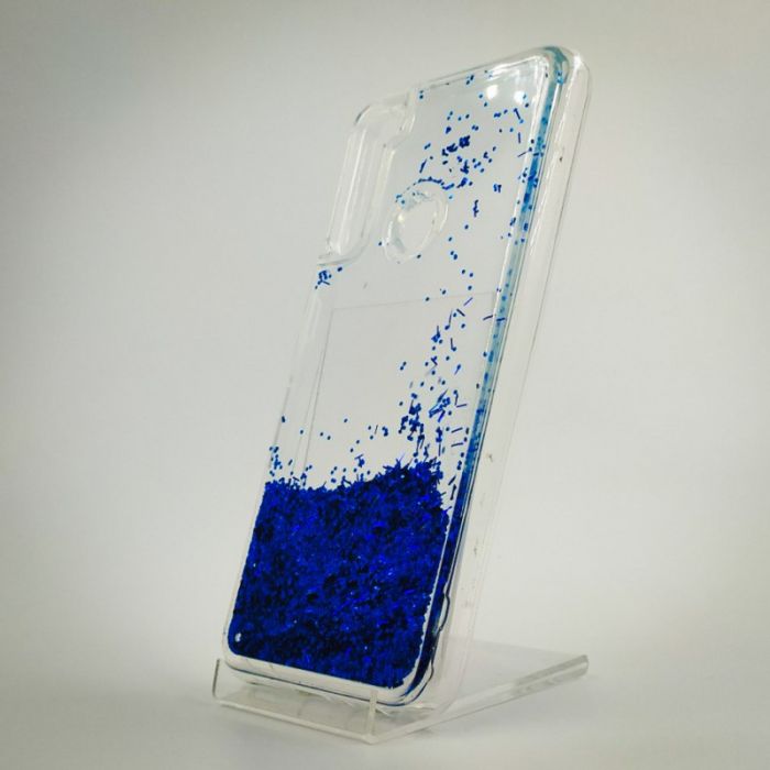 Чехол-переливашка SWIM SEQUOINS Xiaomi Redmi Note8t Blue