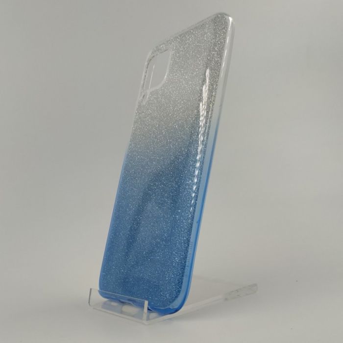 Силиконовый чехол VAJA градиент Huawei P40 Lite Blue