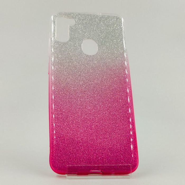 Силиконовый чехол VAJA градиент Samsung A11 Pink