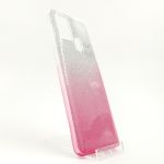 Силиконовый чехол с блёстками VAJA Samsung A21S Pink