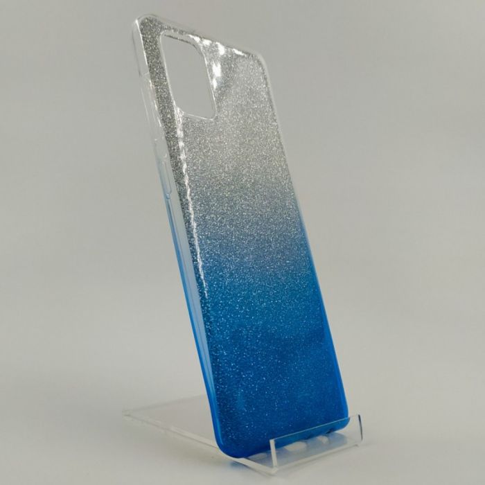 Силиконовый чехол VAJA градиент Samsung A31 Blue
