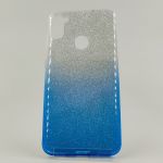 Силиконовый чехол VAJA градиент Samsung M11 Blue