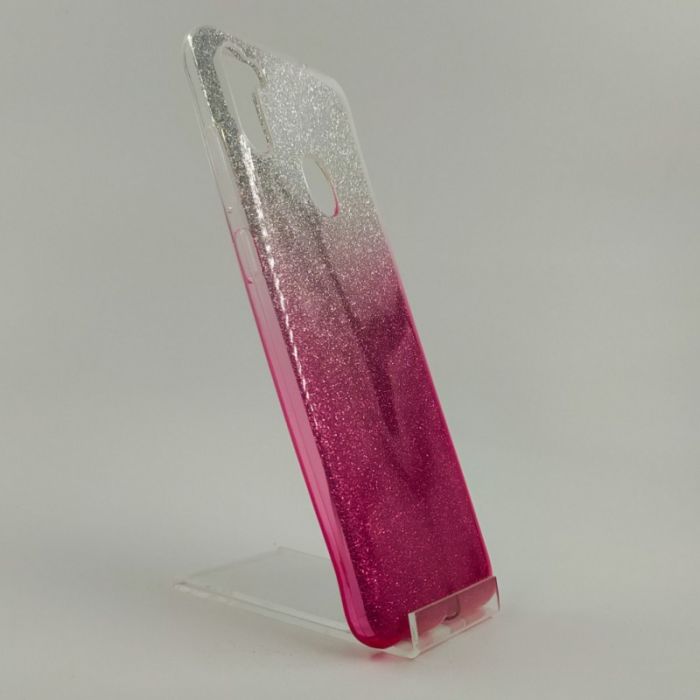 Силиконовый чехол VAJA градиент Samsung M11 Pink