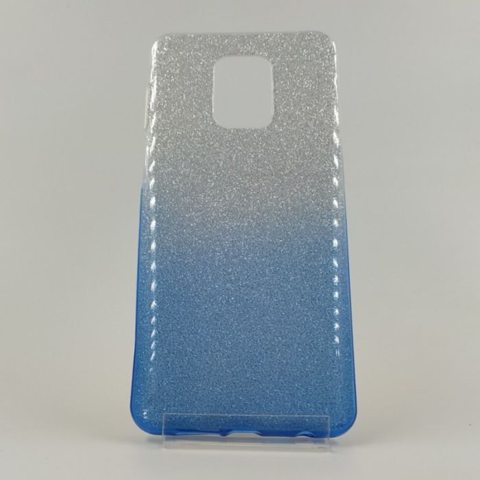 Силиконовый чехол VAJA градиент Xiaomi Redmi Note9 Blue