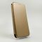 Кожаный противоударный чехол-книжка Hoco Huawei P40 Lite Gold