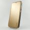 Кожаный противоударный чехол-книжка Hoco Samsung A11 Gold