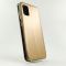 Кожаный противоударный чехол-книжка Hoco Case Samsung A41 Gold