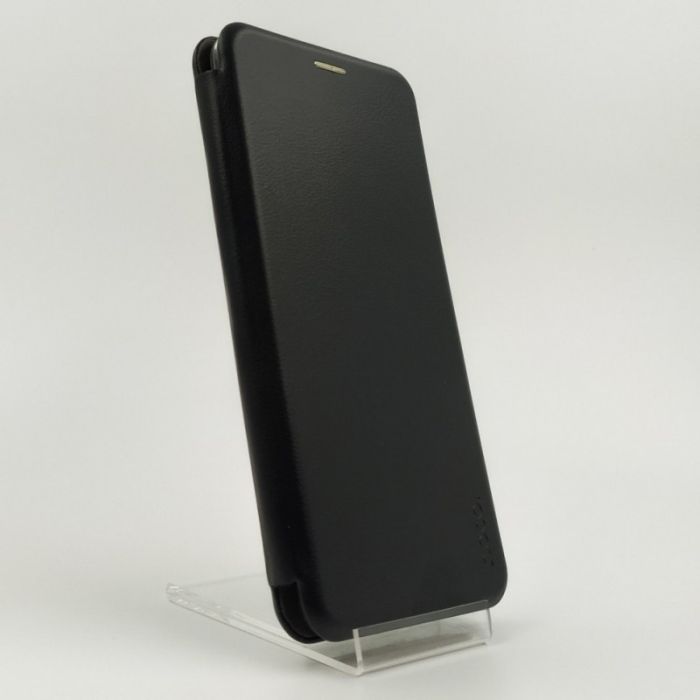 Кожаный противоударный чехол-книжка Hoco Samsung M31 Black