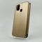 Кожаный противоударный чехол-книжка Hoco Samsung M31 Gold