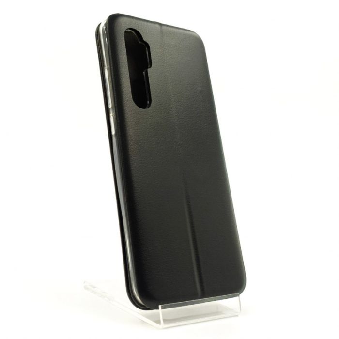 Кожаный противоударный чехол-книжка Hoco Xiaomi MI Note10 Lite Black