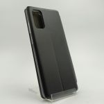 Кожаный противоударный чехол-книжка Wing Samsung A71 Black