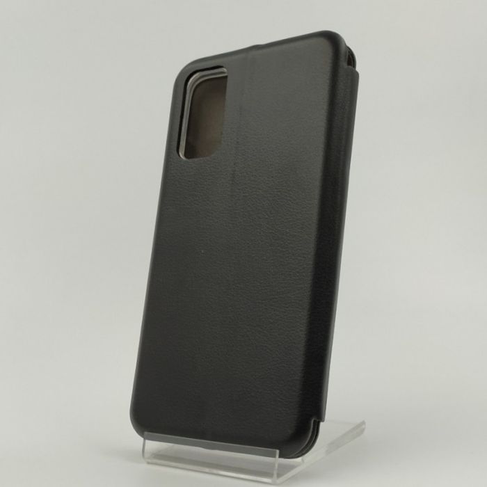 Кожаный противоударный чехол-книжка HOCO Samsung S20 Black