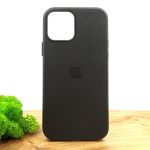 Оригинальный кожаный чехол-накладка Molan Leather Case для IPHONE 12(6.1) Black