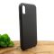 Оригинальный кожаный чехол-накладка Molan Leather Case for Apple iPhone XR Black
