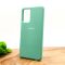 Оригинальный матовый чехол-накладка Silicone Case для SAMSUNG A72 Fresh Mojito