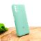 Оригинальный матовый чехол-накладка Silicone Case для Xiaomi Redmi9T Fresh Mojito