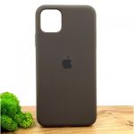 Оригинальный матовый чехол-накладка Silicone Case IPHONE 11 Coffee