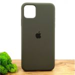 Оригинальный матовый чехол-накладка Silicone Case IPHONE 11 Pro Max Taupe