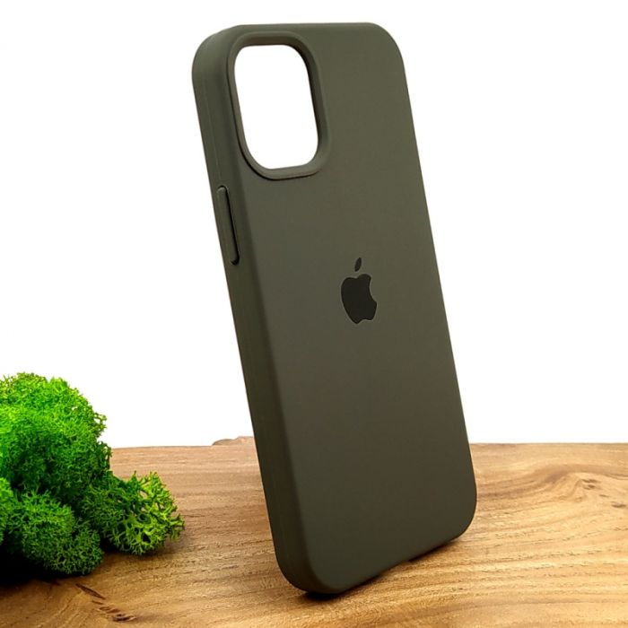 Оригинальный матовый чехол-накладка Silicone Case IPHONE 12 Mini (5.4) Taupe
