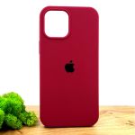 Оригинальный матовый чехол-накладка Silicone Case IPHONE 12 Pro Max (6.7) Marsal