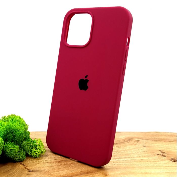 Оригинальный матовый чехол-накладка Silicone Case IPHONE 12 Pro Max (6.7) Marsal