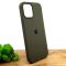 Оригинальный матовый чехол-накладка Silicone Case IPHONE 12 Pro Max (6.7) Taupe