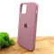 Оригинальный матовый чехол-накладка Silicone Case IPHONE 12(6.1) Lilac