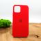 Оригинальный матовый чехол-накладка Silicone Case IPHONE 12(6.1) Red