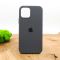 Оригинальный матовый чехол-накладка Silicone Case IPHONE 12(6.7) Gray