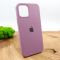 Оригинальный матовый чехол-накладка Silicone Case IPHONE 12(6.7) Lilac