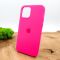 Оригинальный матовый чехол-накладка Silicone Case IPHONE 12(6.7) Raspberries