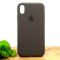 Оригинальный матовый чехол-накладка Silicone Case IPHONE Xr Coffee