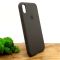 Оригинальный матовый чехол-накладка Silicone Case IPHONE Xr Coffee