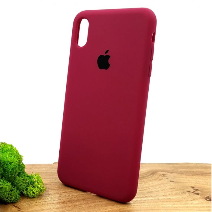 Оригинальный матовый чехол-накладка Silicone Case IPHONE X/Xs Marsal