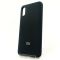Оригинальный матовый чехол-накладка Silicone Case Redmi9a Black