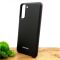Оригинальный матовый чехол-накладка Silicone Case Samsung S21 plus Black