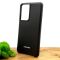 Оригинальный матовый чехол-накладка Silicone Case Samsung S21 Ultra Black