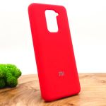 Оригинальный матовый чехол-накладка Silicone Case Xiaomi Redmi Note9 Red