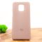 Оригинальный матовый чехол-накладка Silicone Case Xiaomi Redmi Note9s/Pro Matte Pink